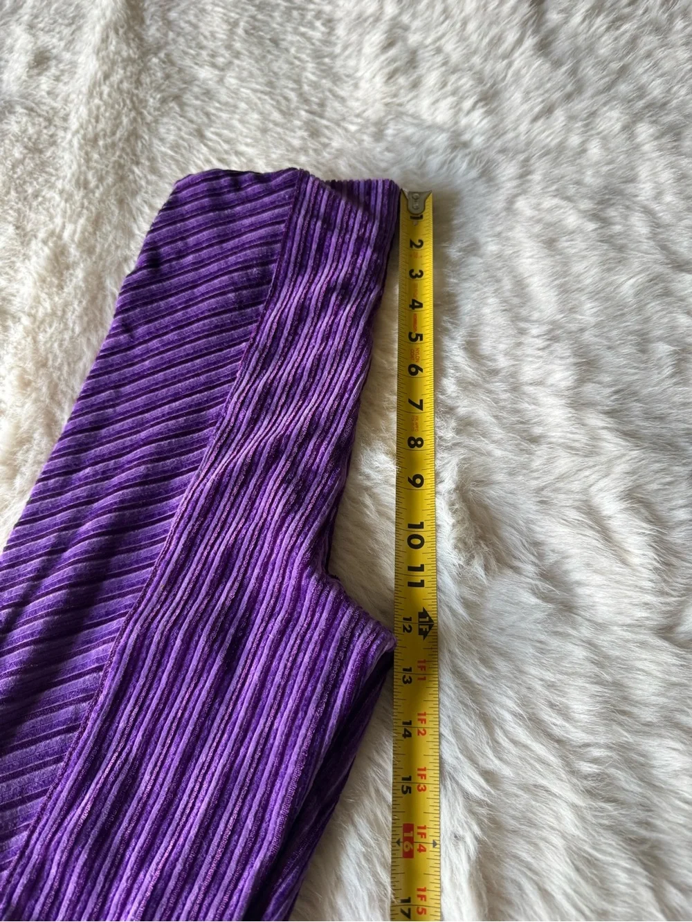 Free People Deep Purple Pleated Wide-Leg Pants